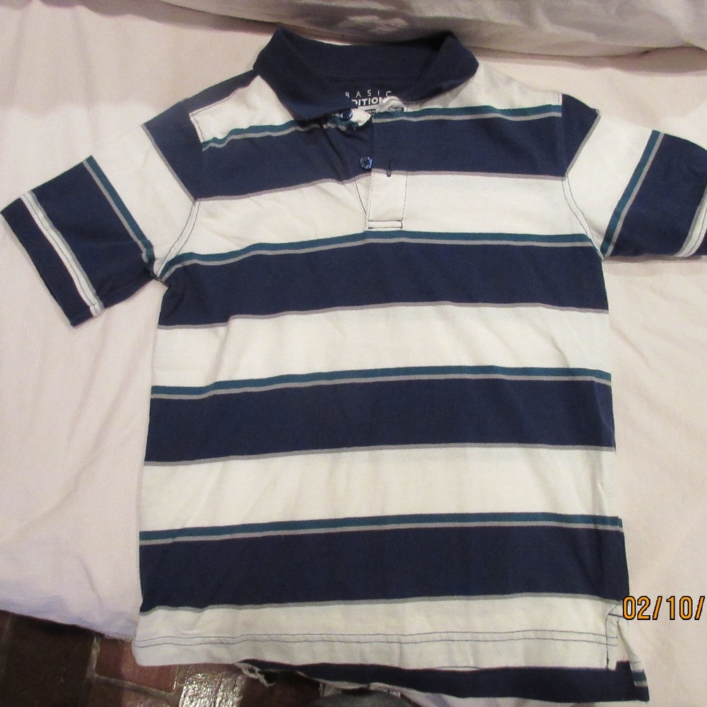 Boys Basic Editions Polo Shirt, size 8
